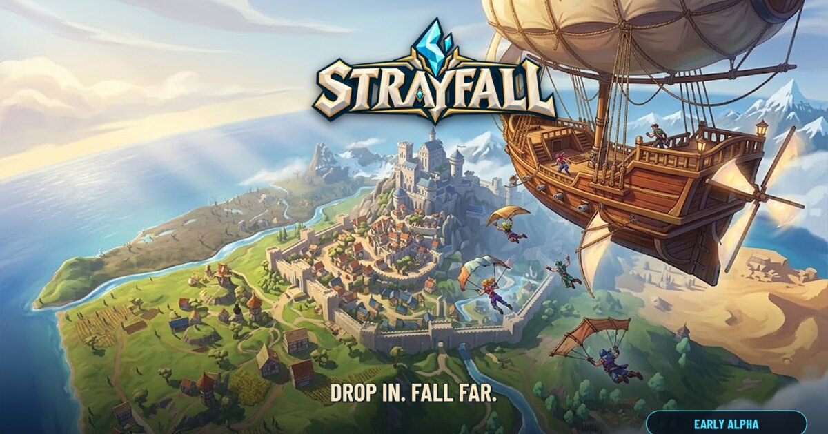 Fancy Island Rides Strayfall – Fantasy Battle Royale for 20 Players (PC)